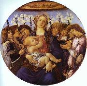 Madonna and Child with Eight Angels Sandro Botticelli